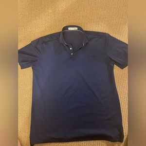 Holderness & Bourne Navy MacDonald Polo
